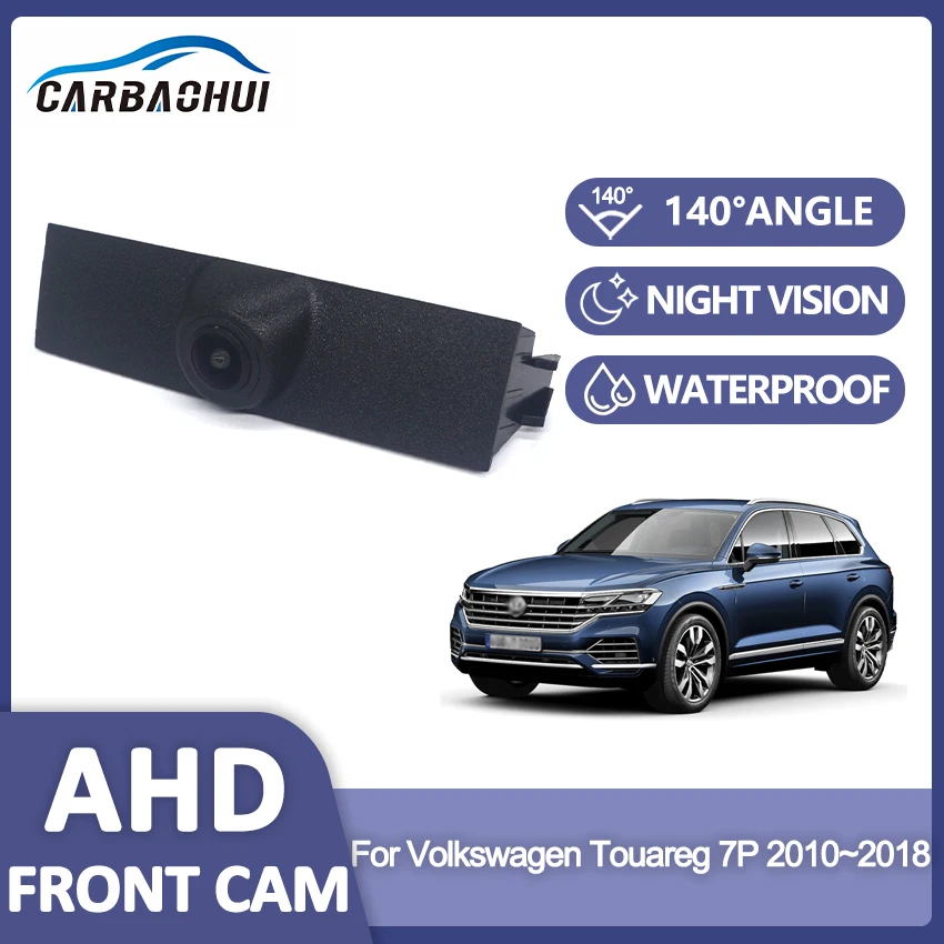 

CCD HD Автомобильная Камера Переднего Вида Logo Waterproof 140 Degree Wide Angle For Volkswagen Touareg 7P 2010 ~ 2017 2018