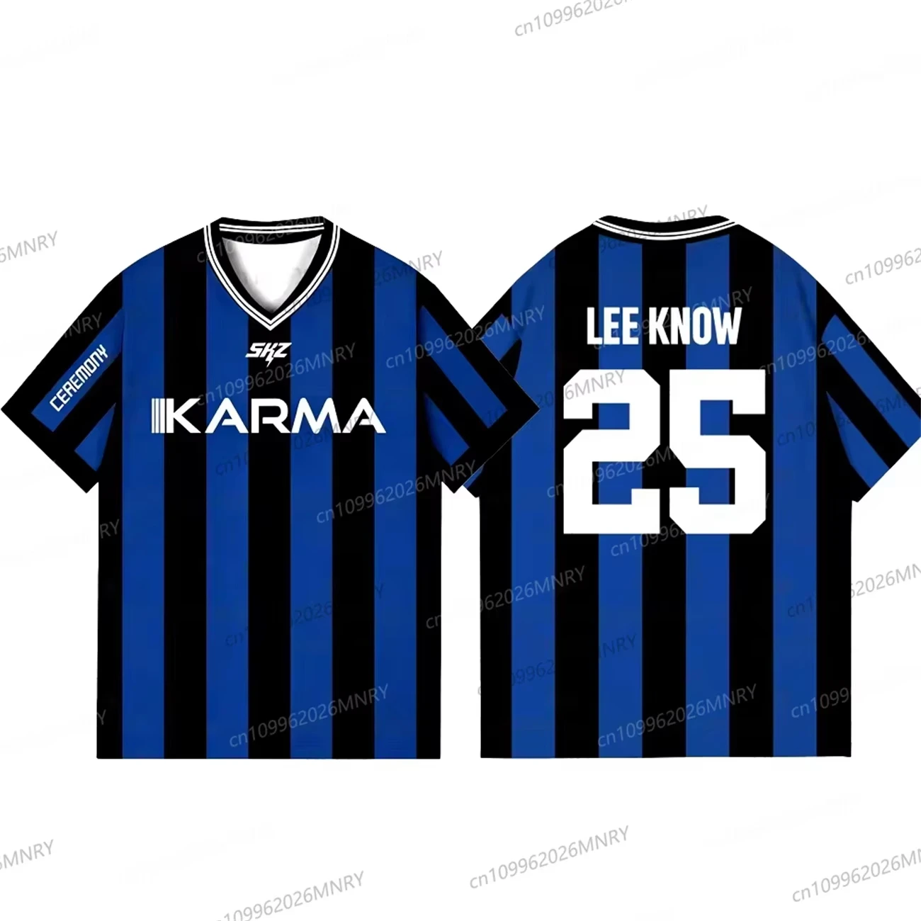 Men's Clothing T-Shirt Kpop Stay Karma Album Fans TShirt Felix Bangchan Hyunjin Streetwear Casual Sport Oversize Short Sleeve