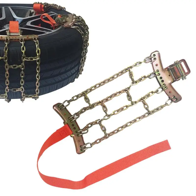 

Anti Slip Snow Chains Anti Skid Snow Chains Car Winter Tire Wheels Winter Driving Security Chain car tire Emergency Accessories