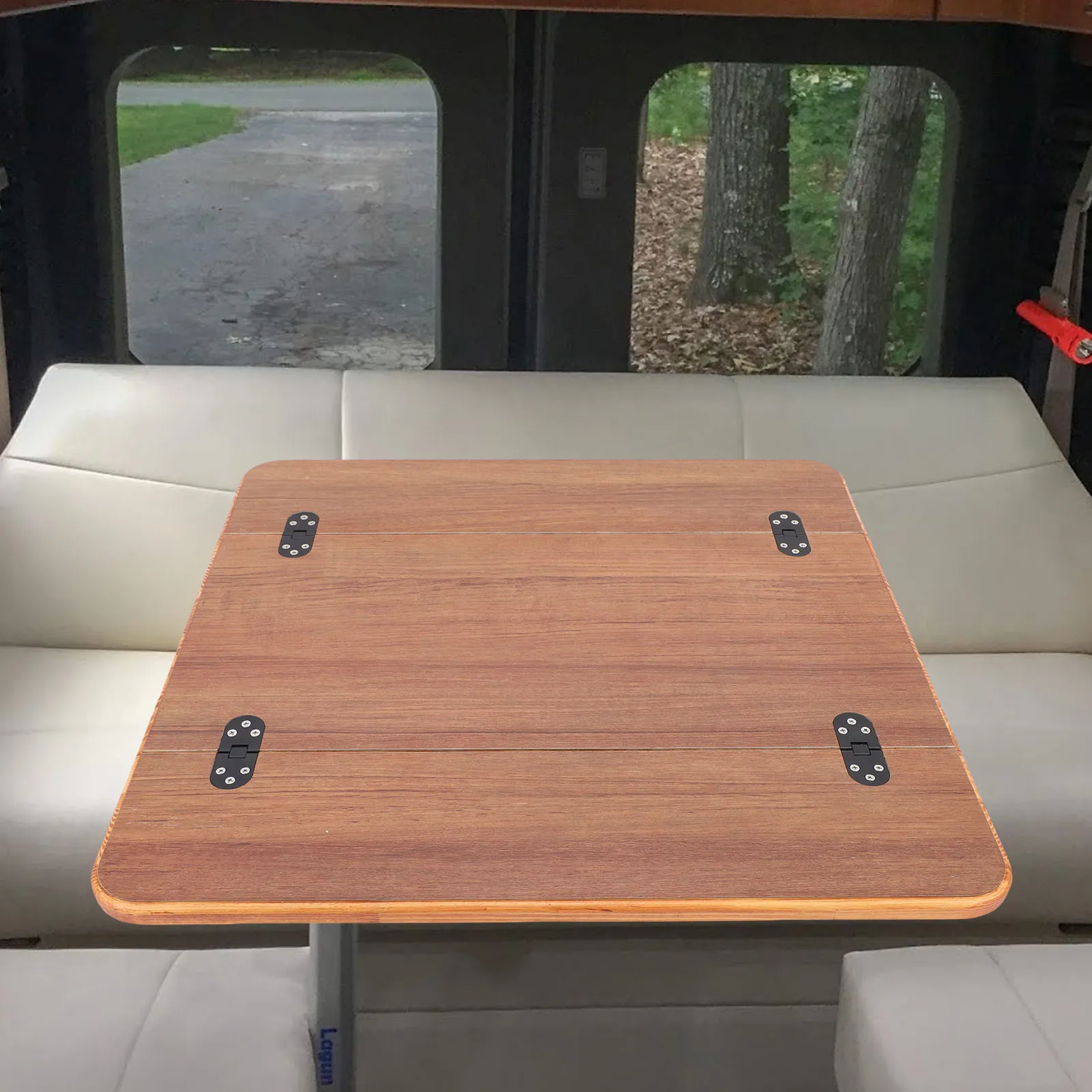

1Pc RV Table Top Coated Finish Foldable Stylish Solid Wood Boat Marine Table Top for Yacht Ship