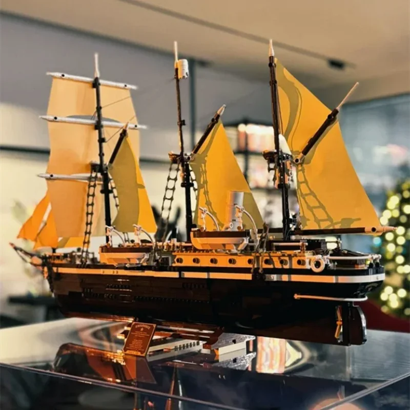 2025 جديد 3011 قطع السفينة الأسطورية الإبداعية دائم نموذج قارب اللبنات مجموعات الالعاب ، هدية الكريسماس التعليمية للأطفال #1