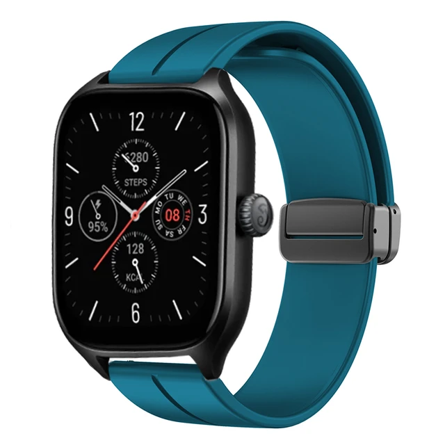 20mm Silicone Magnetic Buckle Strap For Huami Amazfit GTS 4 3 2 2e Mini Sports Watch Band Correa For GTR 42mm Bip 3 S U Lite Pro AliExpress