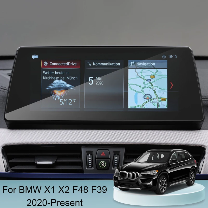 Car GPS Navigation Screen Film For BMW X1 X2 F48 F39 2020-Present TPU Dashboard Display Film Glass Screen Sticker Auto Accessory
