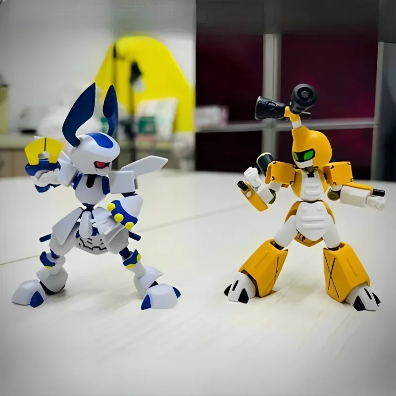 

Bandai Gashapon Toys Medabots Series Super Movable Joint Anime Action Figure Assembled Model Birthday Friends Gifts Toys