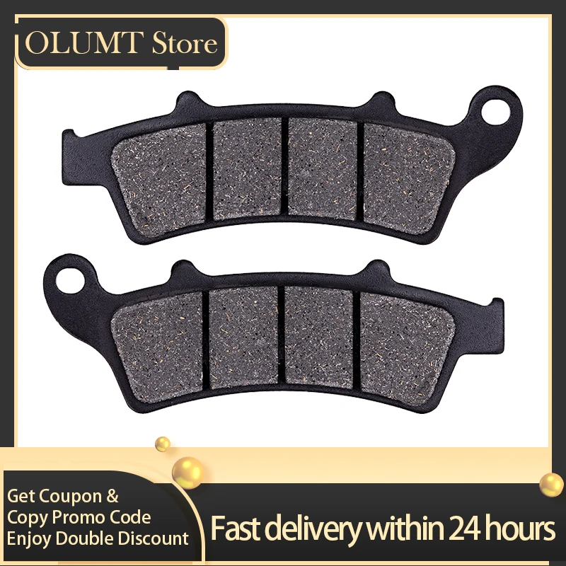 Scooter Front Brake Pads For KYMCO Downtown 125i People GTi 125 Town 300 300i Agility Max ABS K-XCT 350i For MALAGUTI Madison S
