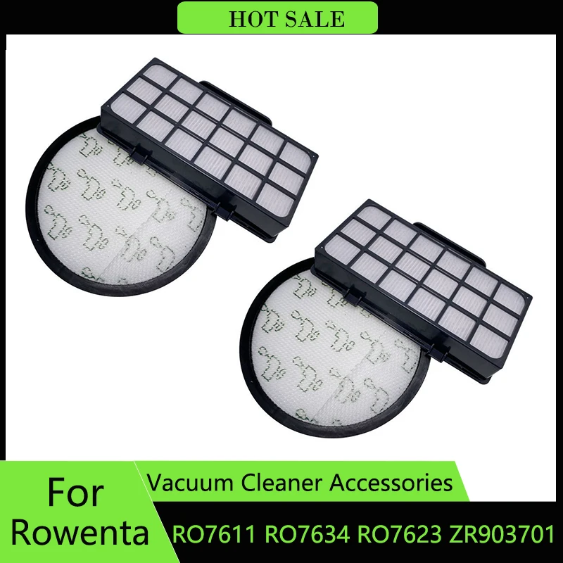 HEPA Filter For Rowenta Vacuum Cleaner Accessories RO7611 RO7634 RO7623 ZR903701 Filter Element Filter Replacement