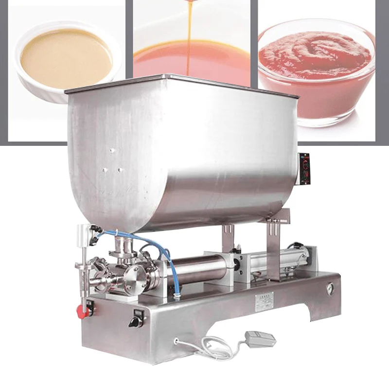 

Pneumatic Filling Machine Is Used For Paste Liquid Mixing And Quantitative Filling Machine