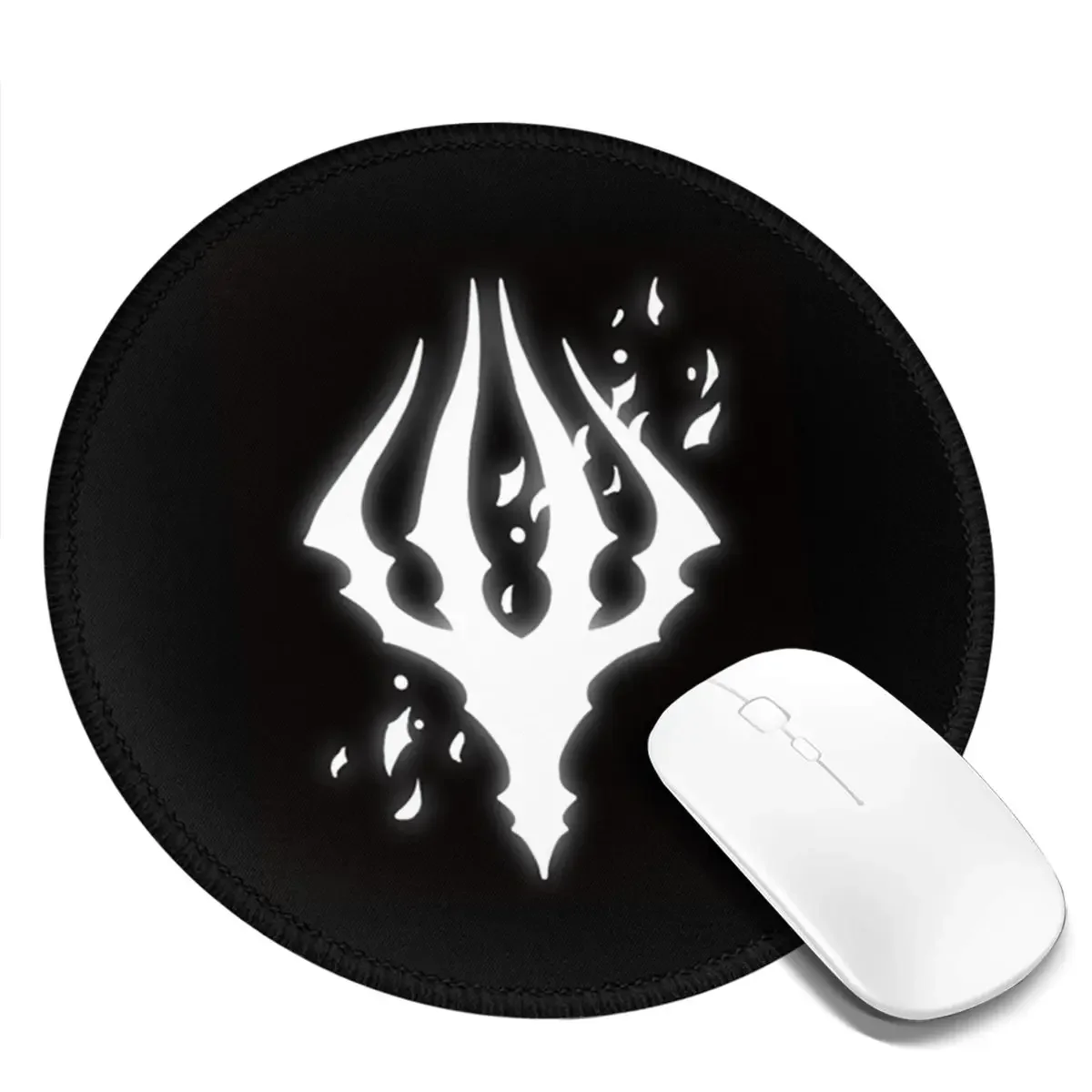 Hollow Knight King's Brand Round Mouse Pad Computer Keyboard Mouse Mat Gaming Laptop Desk Mat Office Table Mats