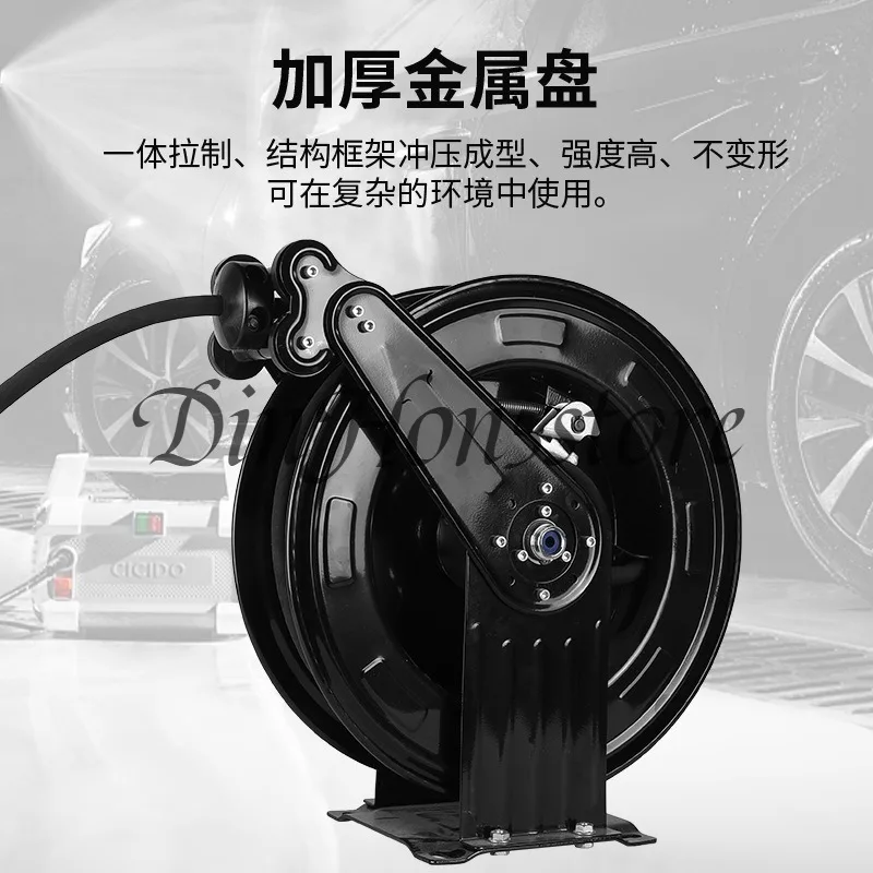 Automatic Pipe Reel High Pressure Blowing Drum Pipe Contraction Steam Repair Suspension