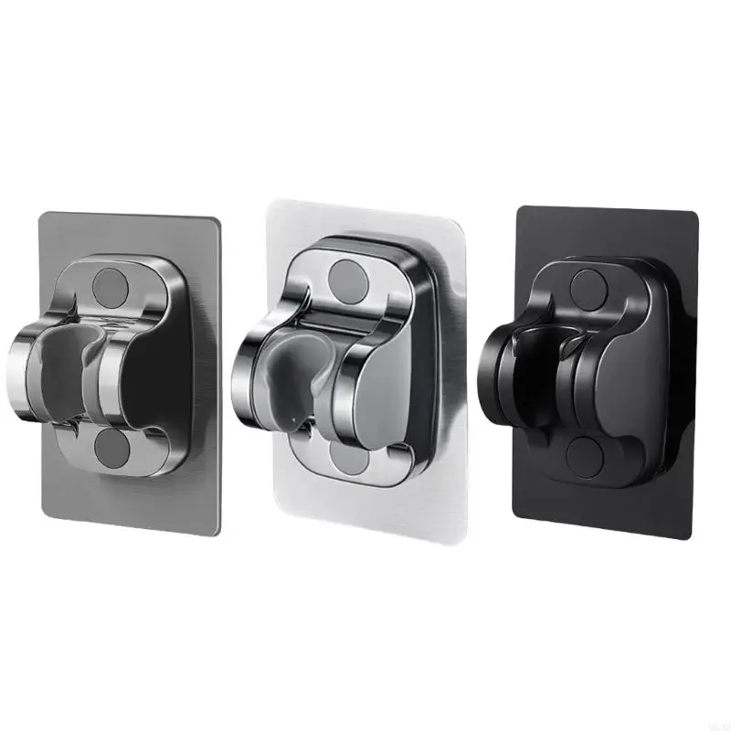 

Multifunctional Portable Suction Shower Head Holders Brackets with Adjustable Designs for Home and Travel Daily Use