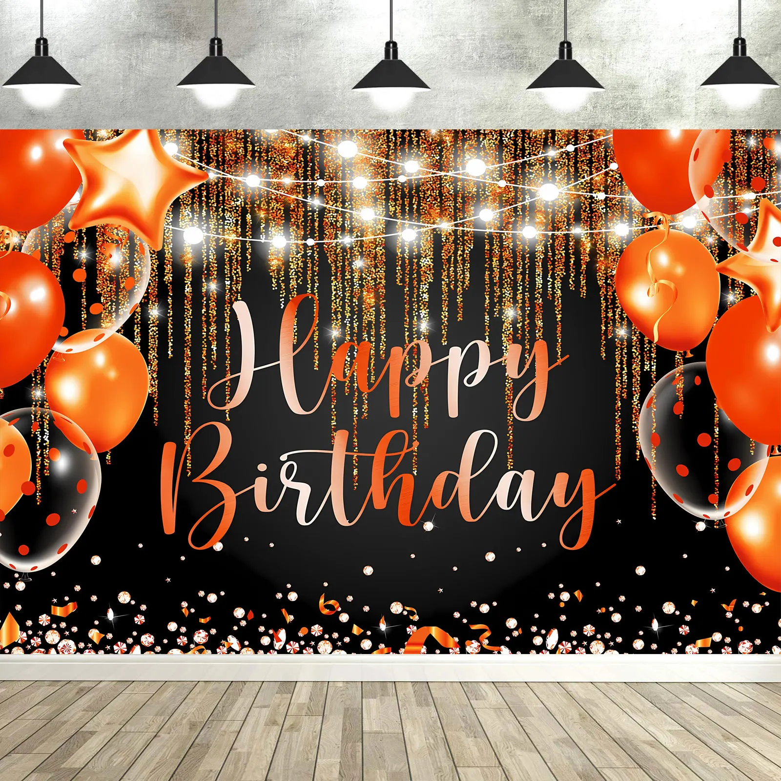 

Baby Happy Birthday Party Photography Backdrop Balloons Kids Family Cake Newborn Portrait Children Photo Studio Background TR01