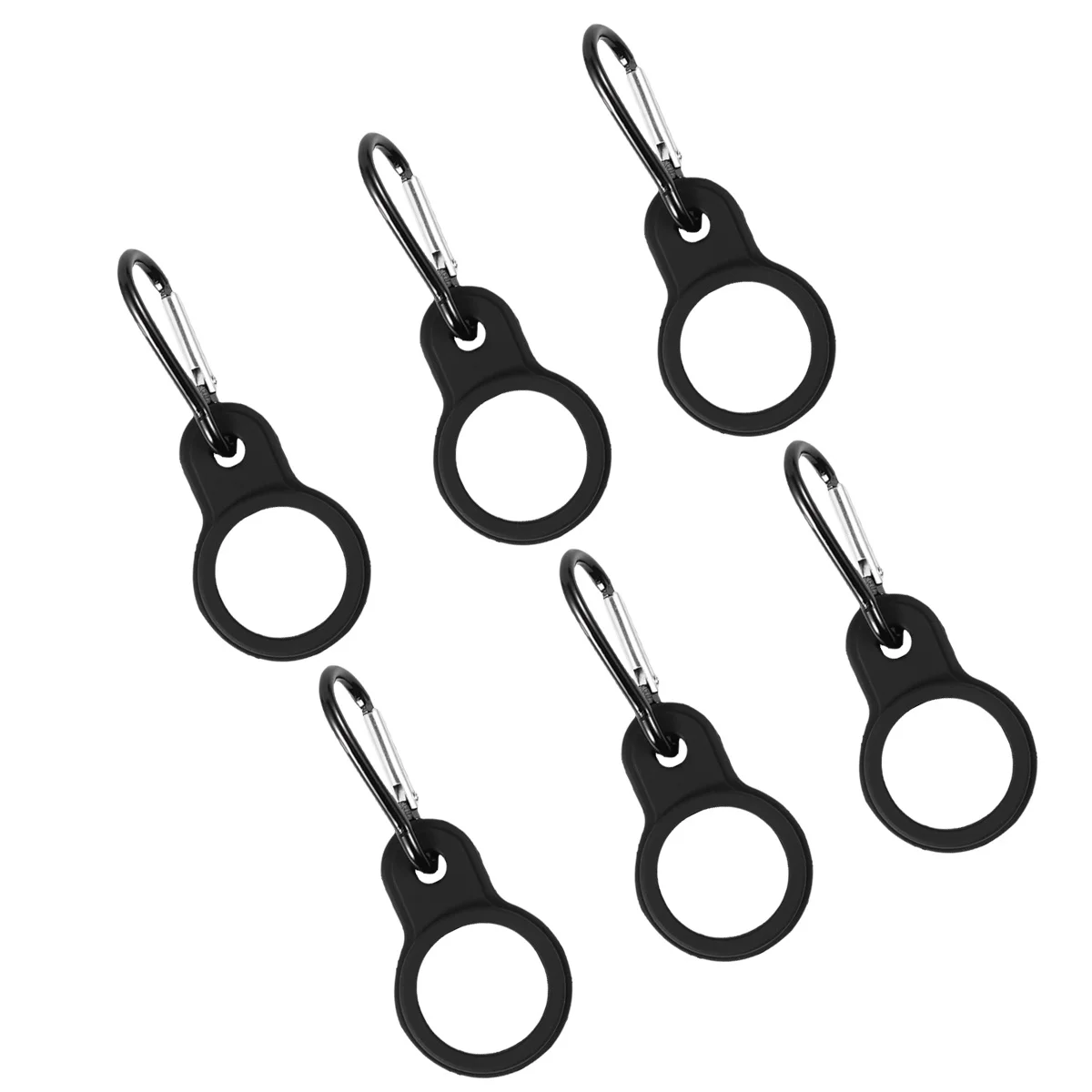 

6pcs Water Bottle Hook Buckle Silicone Holder Clip Portable Kettle Hanging Buckle For Bike Motorcycle Camping Backpack Hiking