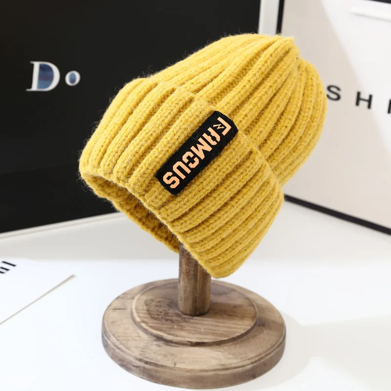 Korean version versatile knitted hat, internet famous for keeping warm,ear protecting, wrapped in woolen hat,windproof in winter