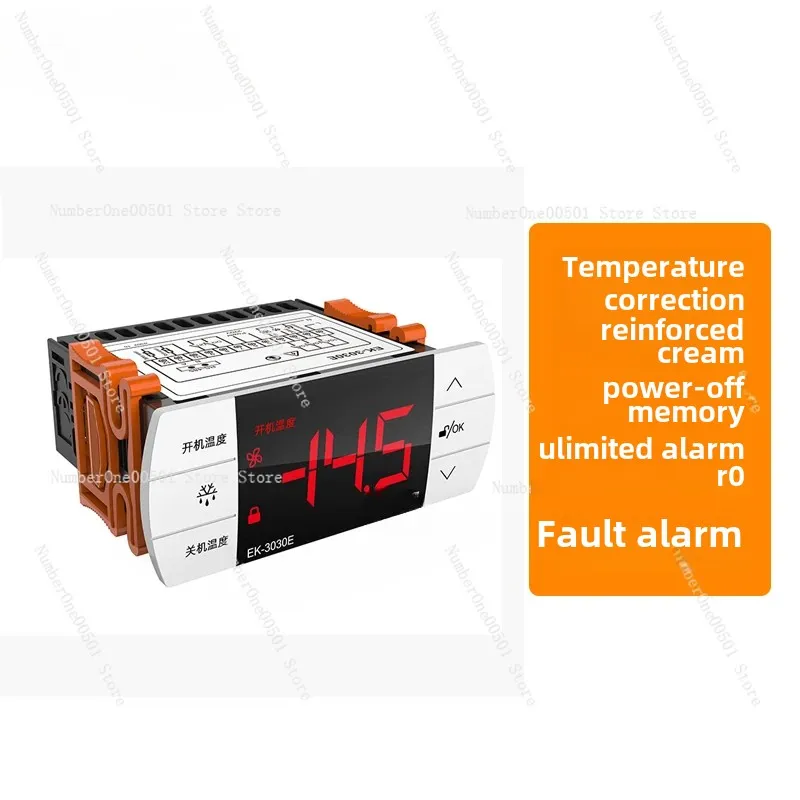 

EK-3030E Temperature Controller Refrigeration Defrosting SMS Alarm Cold Storage Refrigeration Thermostat