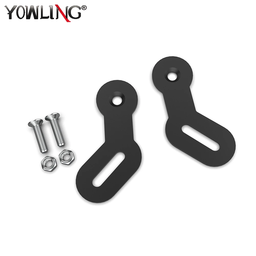 Motorcycle Accessories Universal Rear License Plate Adjustable Extension Bracket High-Quality Aluminum Rear License Bracket