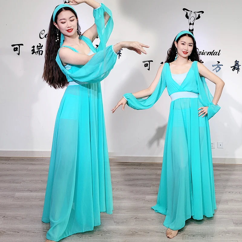 Belly Dancing Costume Dance Suit 2022 Stage Skirt Performance Clothings Female Clothes Adult Women Clothing Dancer Woman Arab