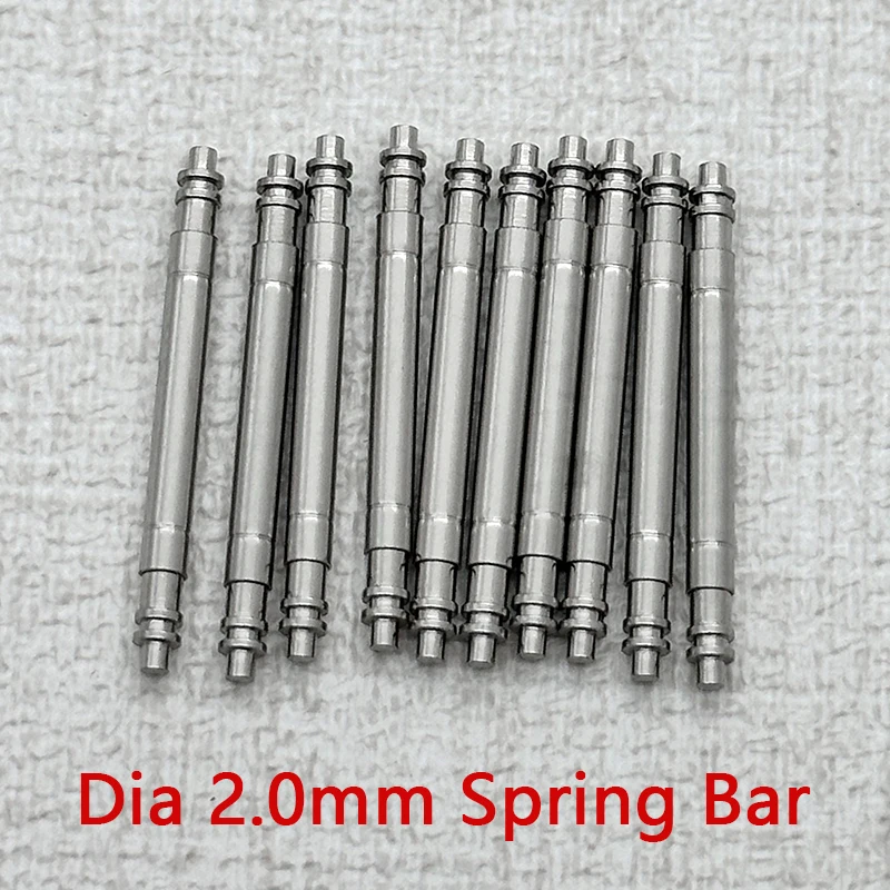 

2PCS 4PCS Of 2.0 mm Spring Bars With 1.1 mm Tips Suitable For the 20 mm Submarine GTM 116710 Watch Strap Connectors