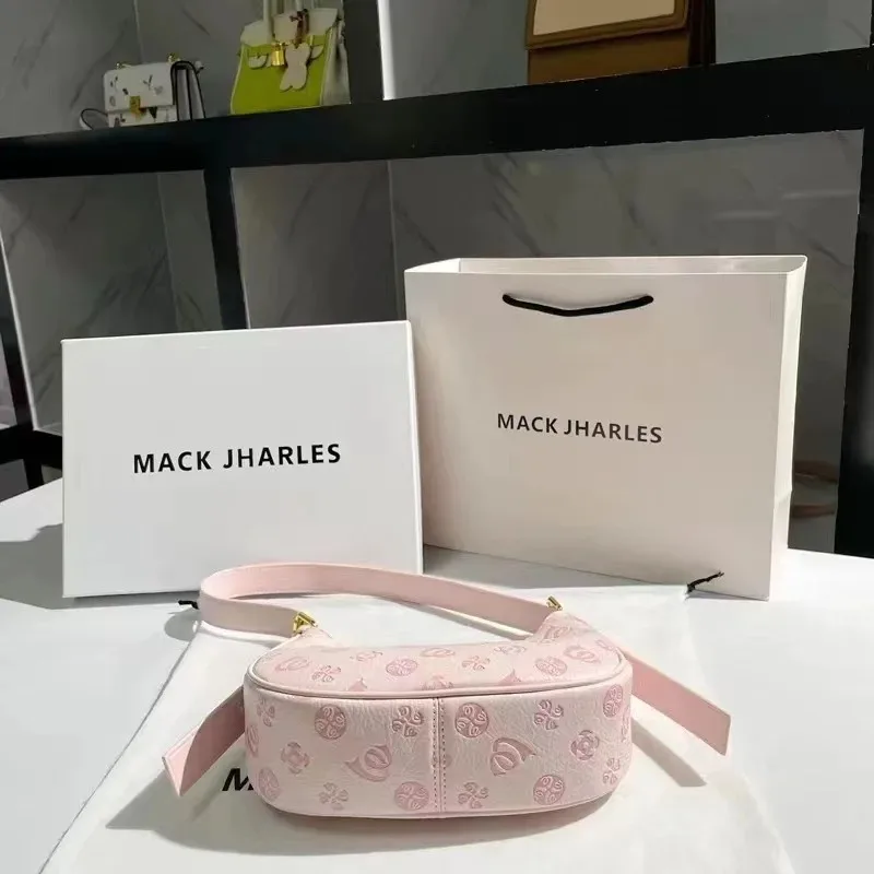 العلامة التجارية مصمم بو الجلود الأزهار طباعة المرأة حقيبة الكتف عارضة حقيبة كروسبودي حقيبة يد الأفاق #4