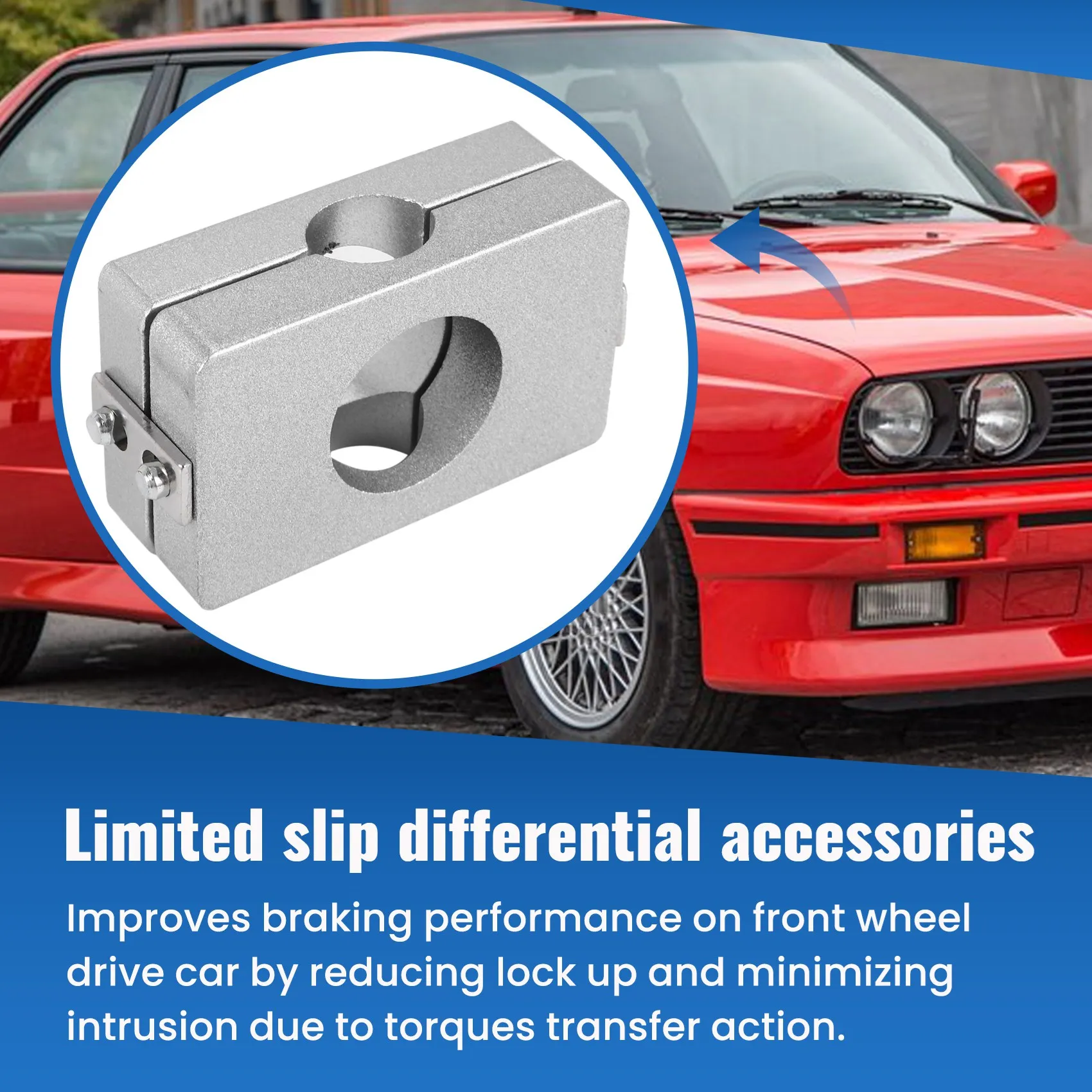 

A57E-Aluminum Alloy LSD Limited Slip Differential Conversion Grip Kit LSD-001 For-BMW E30 E36 E46 M3 LSD Conversion Grip Kit