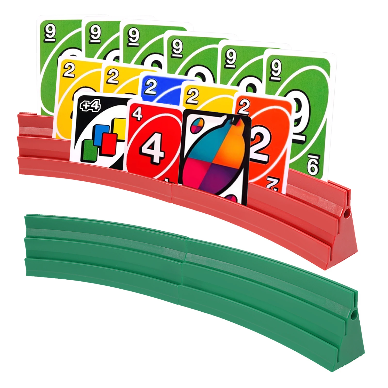 

4 Pcs Magnetic Poker Card Stand Holders Lazy Creative Playing Cards Base Support Clip for Easy Play Board Game Party