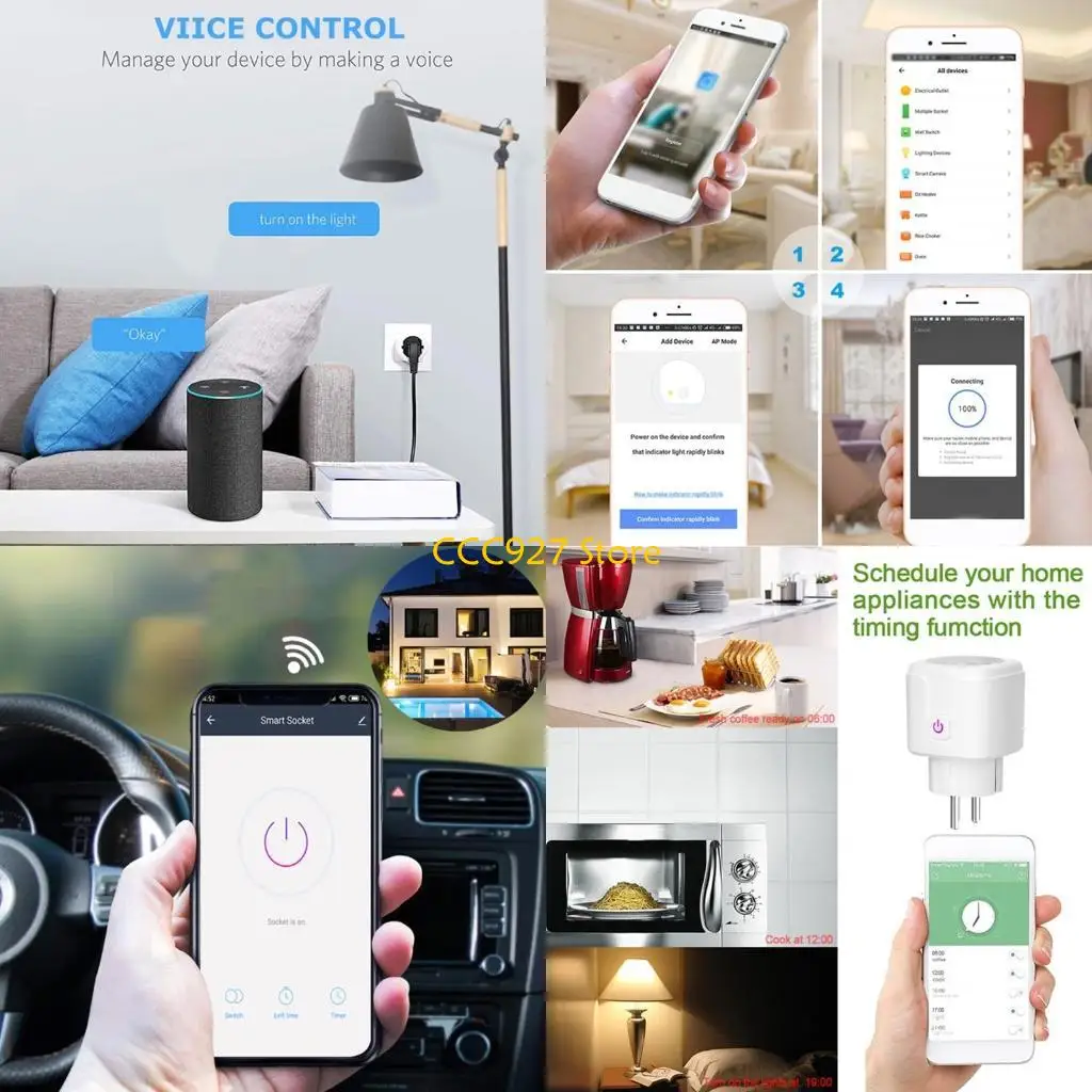 

B03F для розетки управления приложением Sockets с функцией синхронизации, работающей с GoogleAssi