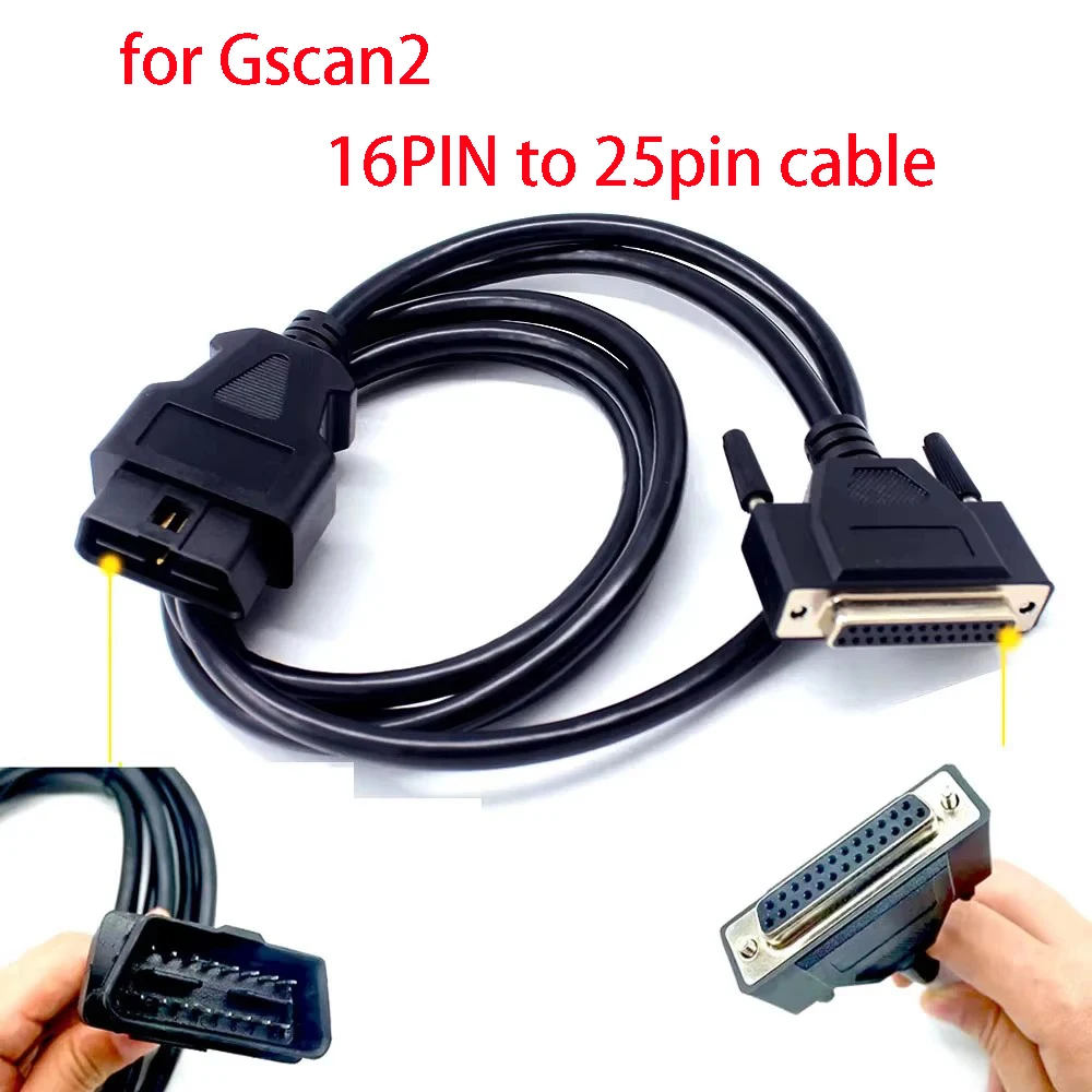 

OBD2 Gscan2 16PIN to 25pin Diagnostic Cable Connects To Gscan 2 Main Test Line Adapter for G1PDDCA001 G1PDDC A006