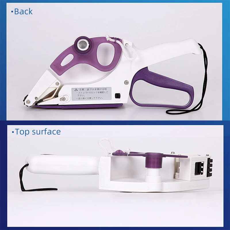 آلة وضع العلامات اليدوية، أداة وضع الملصقات المحمولة باليد، آلة التسعير اليدوية، زجاجة مستديرة، شارة السعر، ملصق مسطح