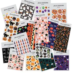 Fun Halloween Decorative Sticker Sheet Diary Decoration Sticker Album Notebook Journal Scrapbook Stickers