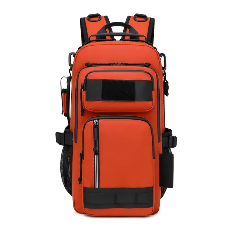 

Сумка для рыболовных приманок рюкзак для удочки для улицы Мужская Многофункциональная Сумка для кемпинга спорта альпинизма Водонепроницаемая Портативная сумка для хранения