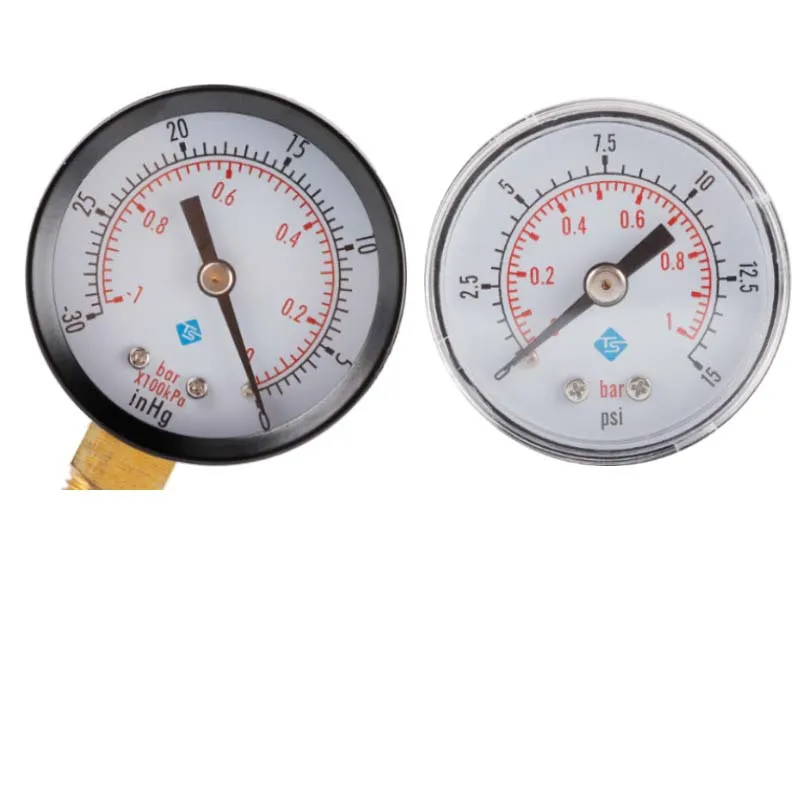 Ordinary Pressure Gauge Barometer Negative Pressure Gauge Vacuum Gauge Water Pressure Gauge Radial Axial Hydraulic Shock Resista