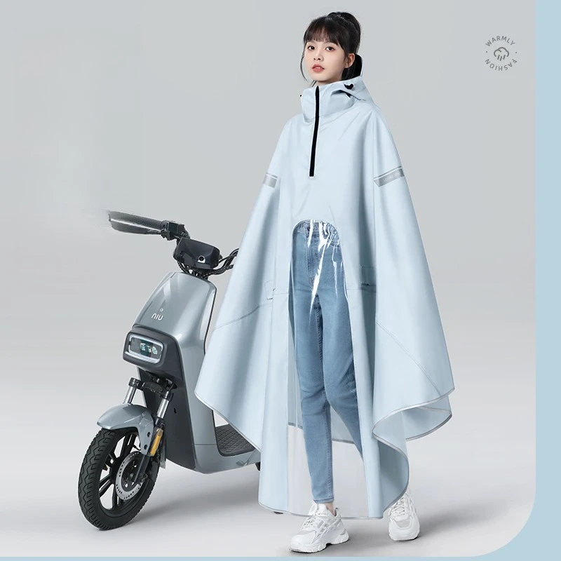 

Raincoat Thickened and Lengthened Cycling Full Body Raincoat Motorcycle Raincoat