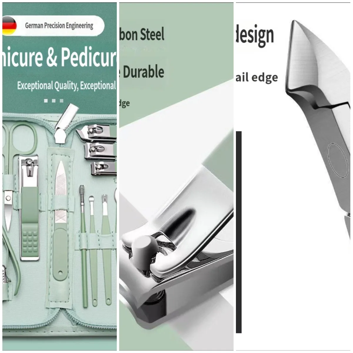 

Набор для маникюра и педикюра в наличии, коробка с набором для стрижки ногтей, кусачки для ногтей на ногах, инструменты для ухода за ногами, косметический набор — набор из 7 предметов для чистки ушей.