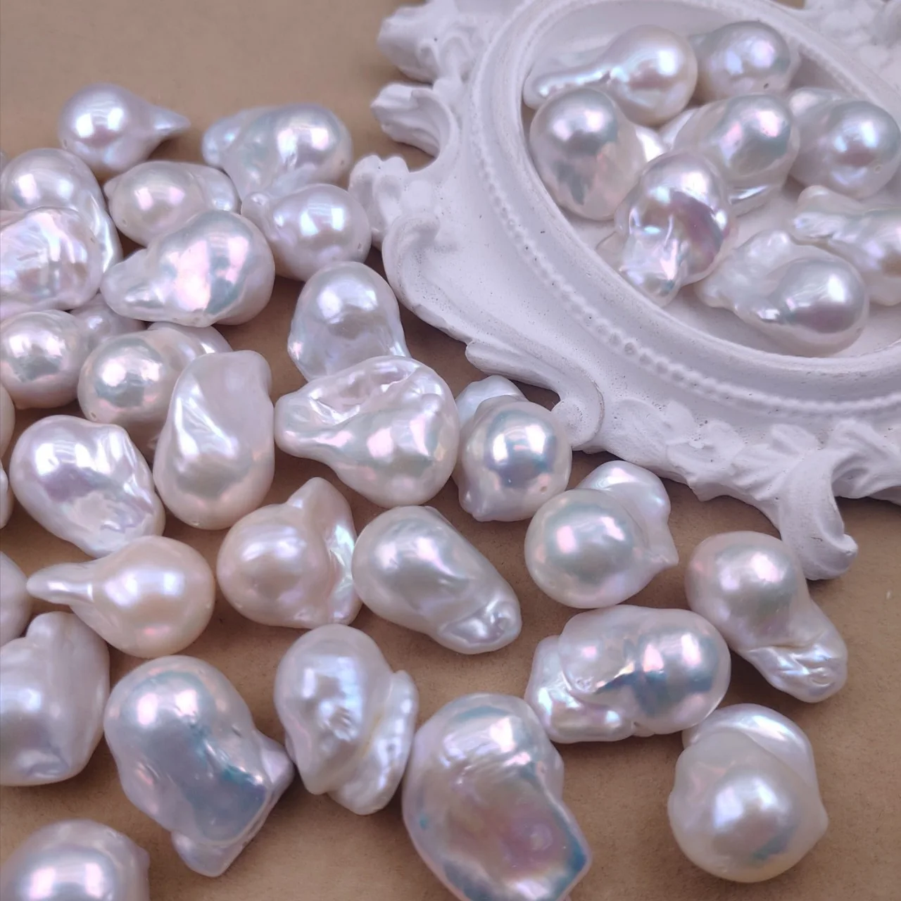 

Irregular Natural Pearl Beads Charms White Baroque Pearl Loose Beads for Jewelry Making DIY Pendant Bracelet Earrings Necklace