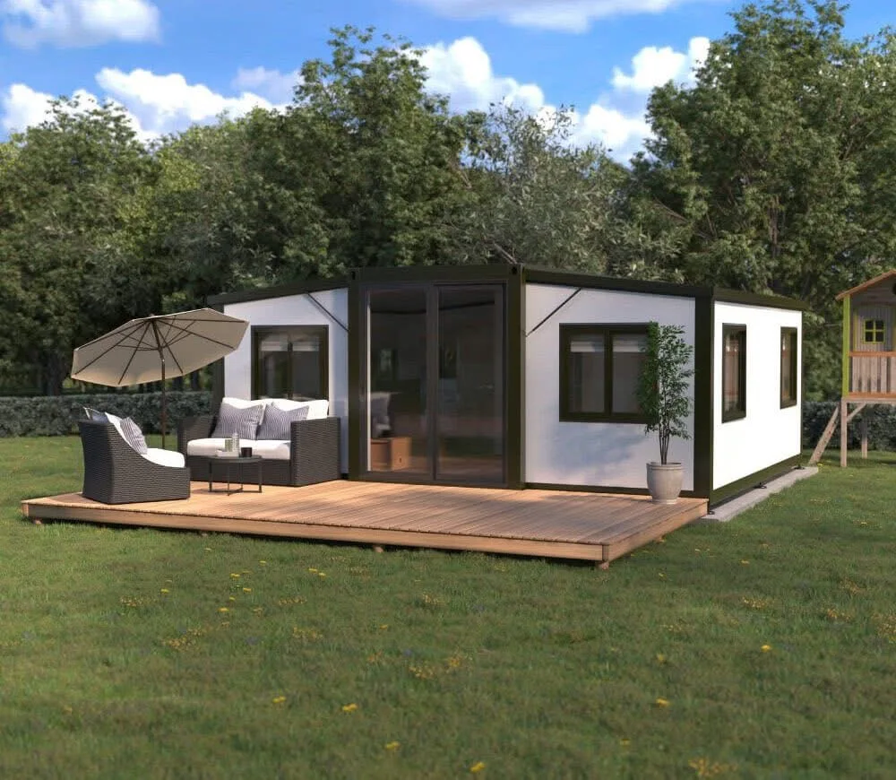 High Quality 20ft Container House Bedroom Expandable Container House Imported 40ft Prefabricated Modular House