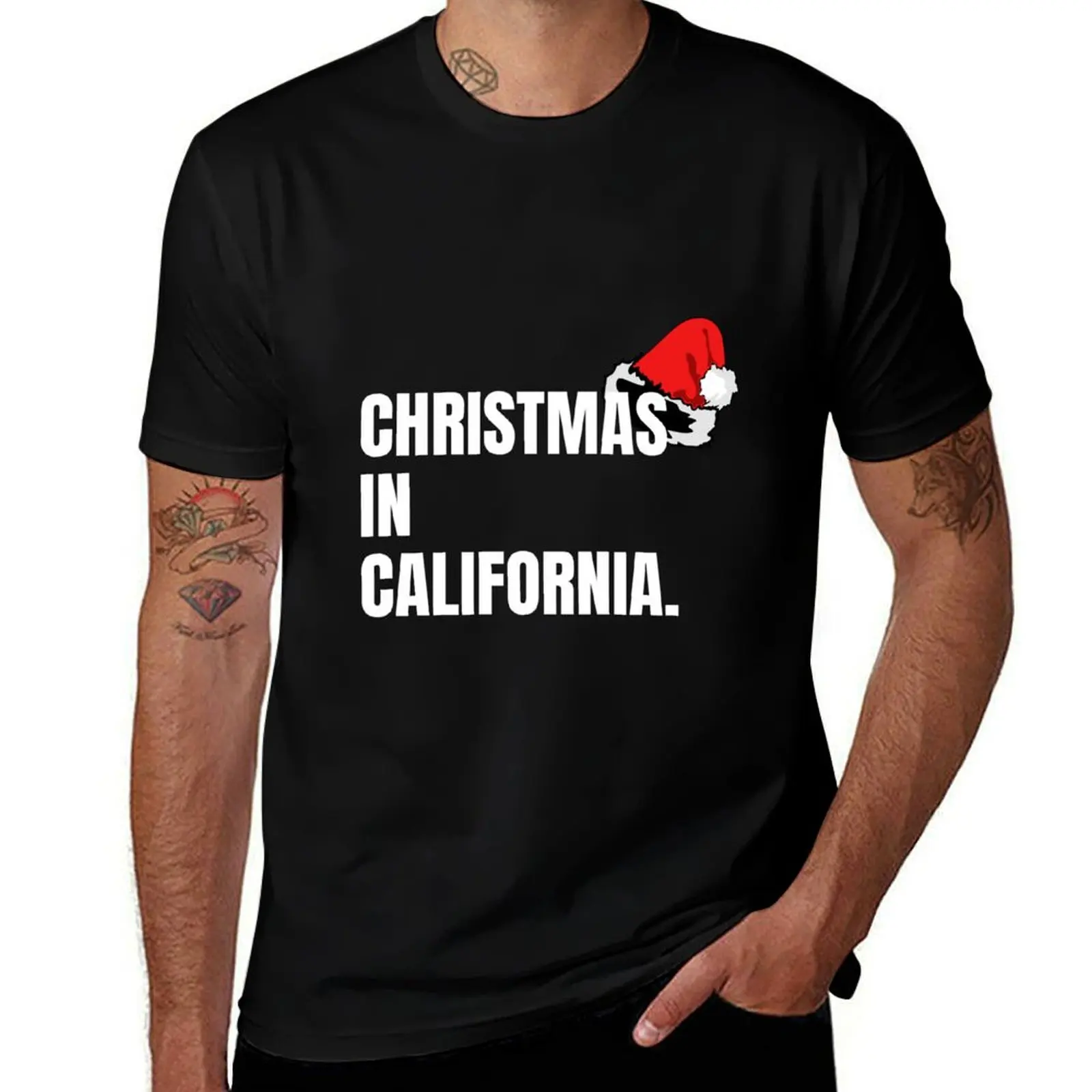 

graphic shirts man t for Christmas Christmas funny men california man in T-Shirt shirts t california g for Celebrate in