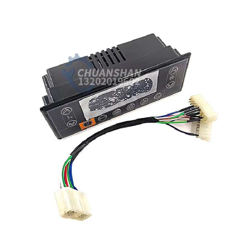 

Applicable excavator accessories for Liugong old model 915 215 225 906 Xiagong 808 air conditioning controller panel switch