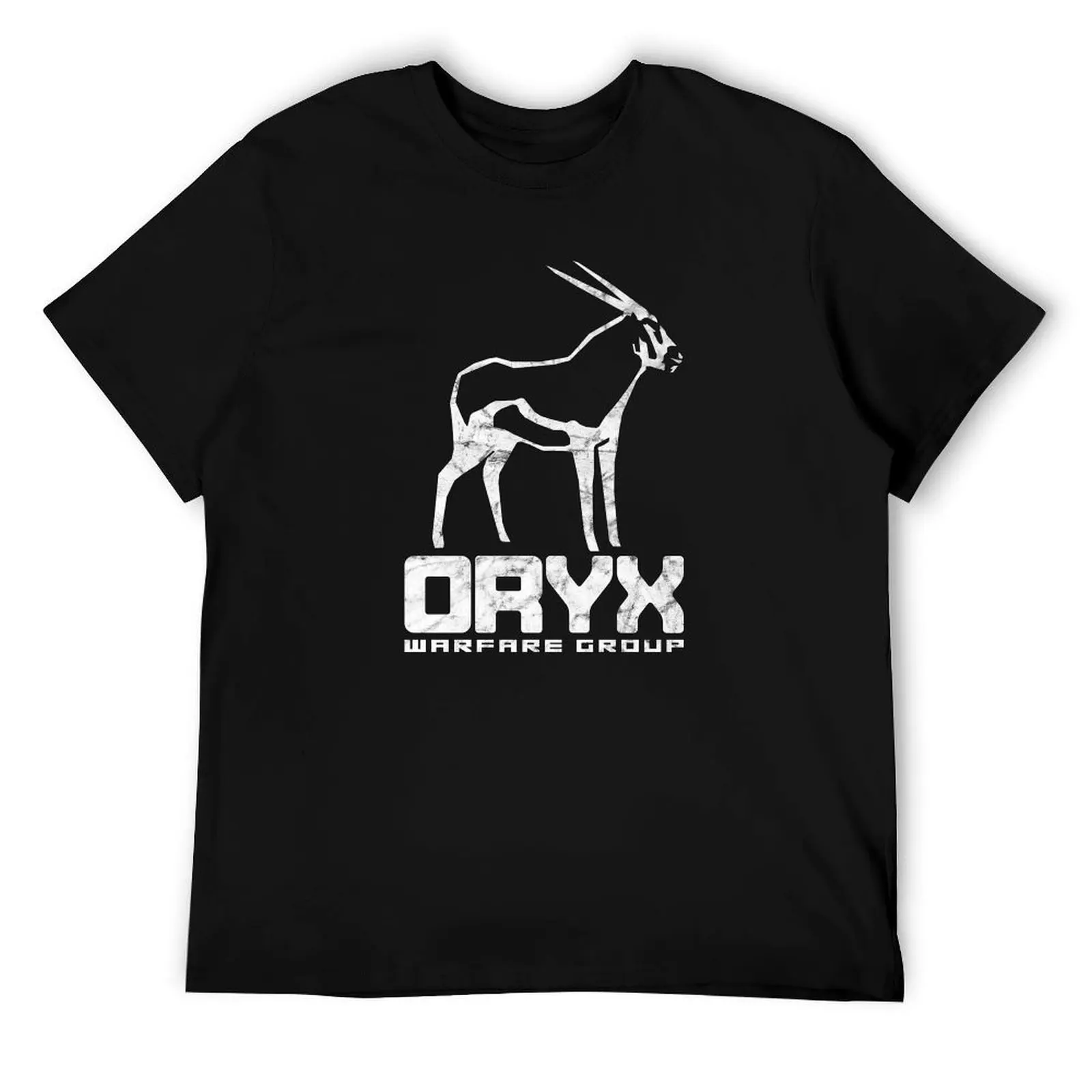 

Oryx Warfare Group (distressed) - Elysium inspired T-Shirt t shirts cotton 100% T-Shirt