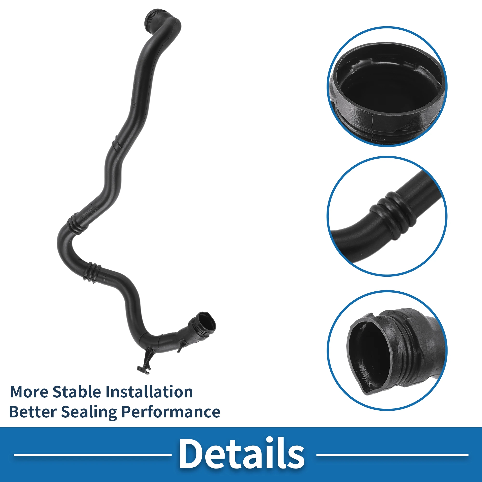 

X Autohaux воздухозаборный шланг двигателя для Dacia Sandero 2008-2011, впускной шланг воздухоочистителя No 8200889766/8200598010, пластик, 1 шт.