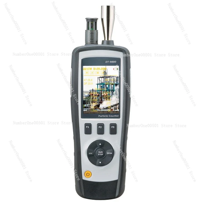 DT-9880 particle counter dust-free workshop cleanliness test suspended dust particle detector