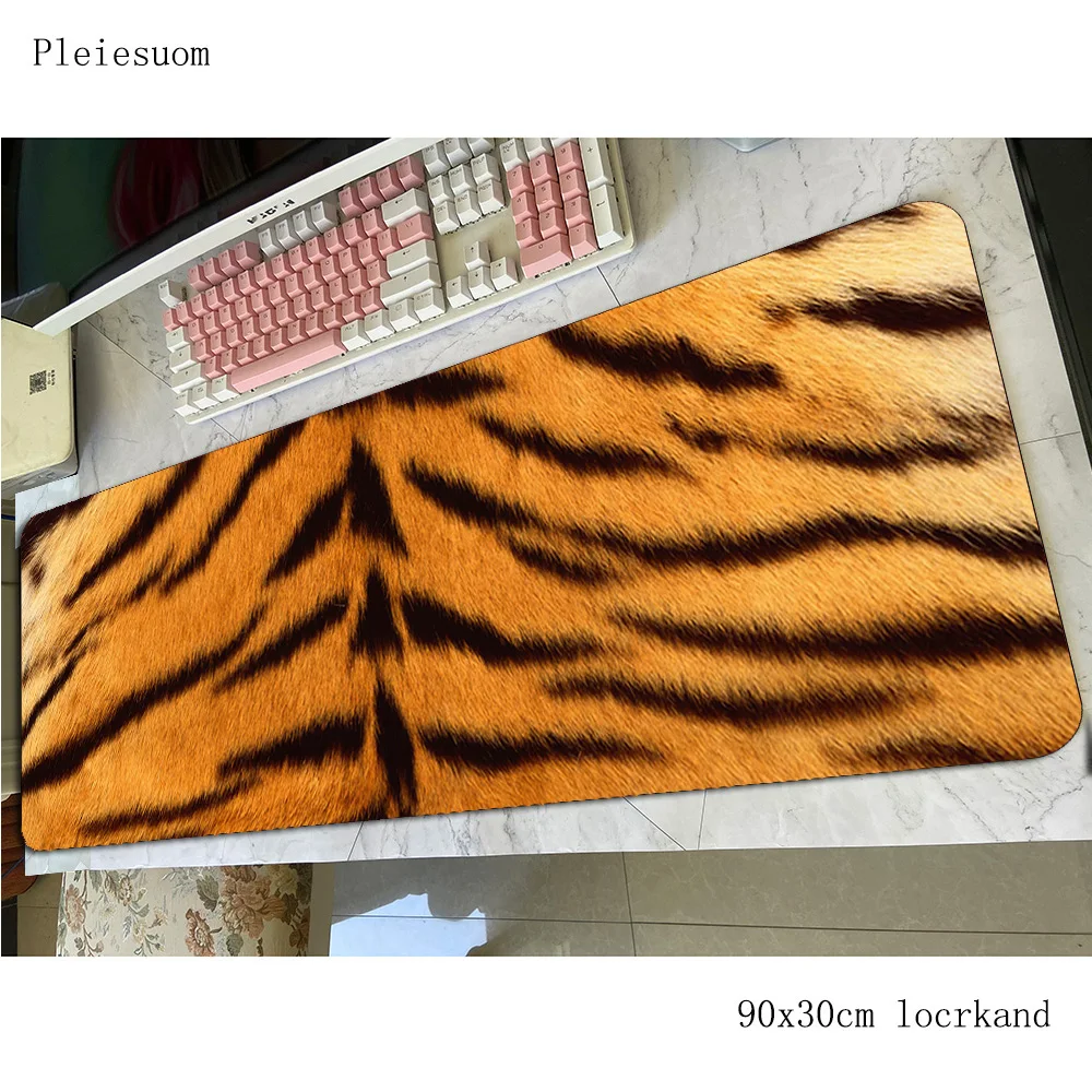 cheetah print mouse pad 800x300x4mm mats xl Computer mouse mat gaming accessories Christmas gifts mousepad keyboard games gamer