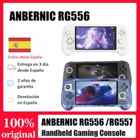 ANBERNIC RG556/RG557  Handheld Game Console 5.48 Inch AMOLED Screen Android 13 1080x1920  8 GB LPDDR4X 128GB UFS2.2 Game Play