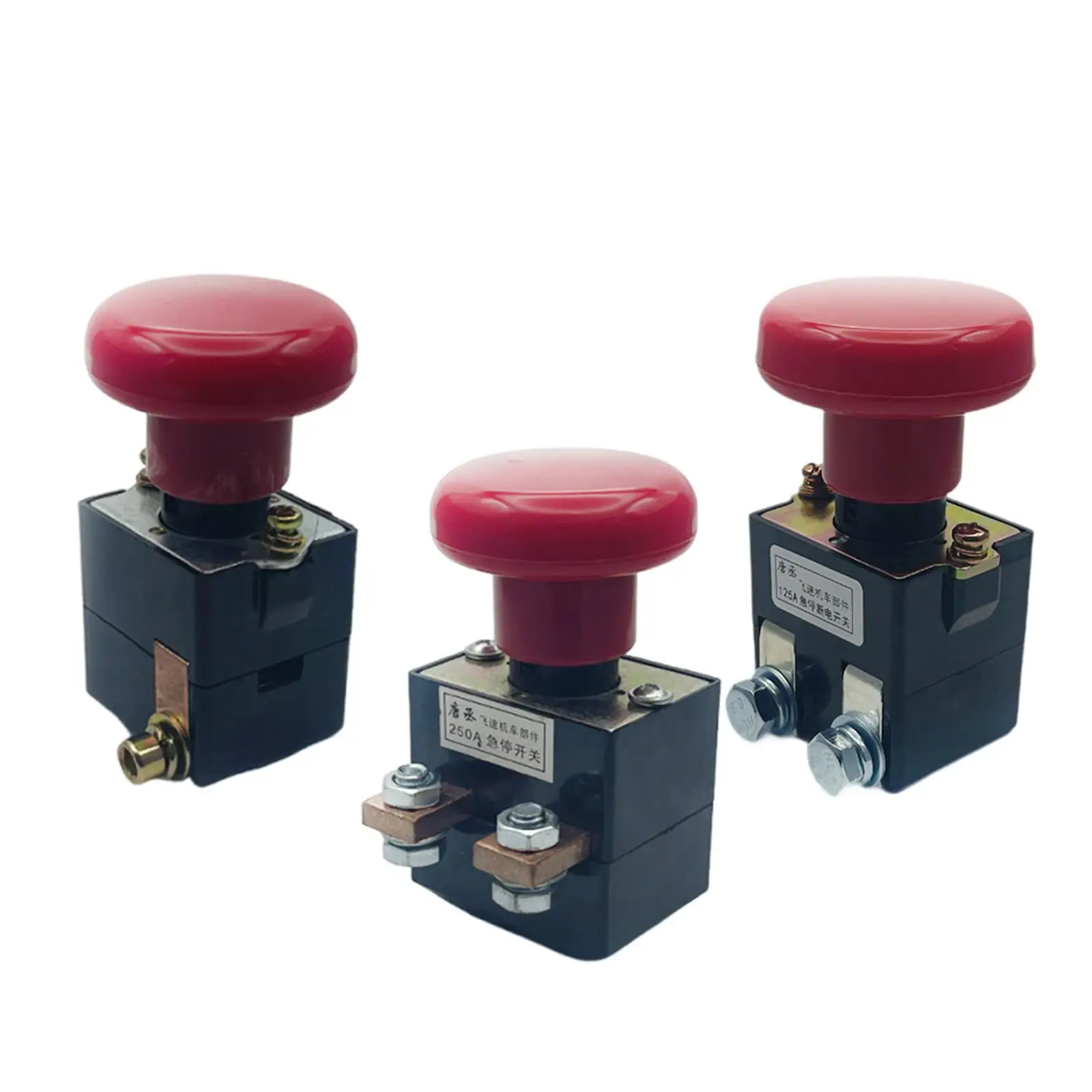 

Emergency Power Switch Plastic E Stop Button for Forklift Maintenance and Equipment Operator Protection
