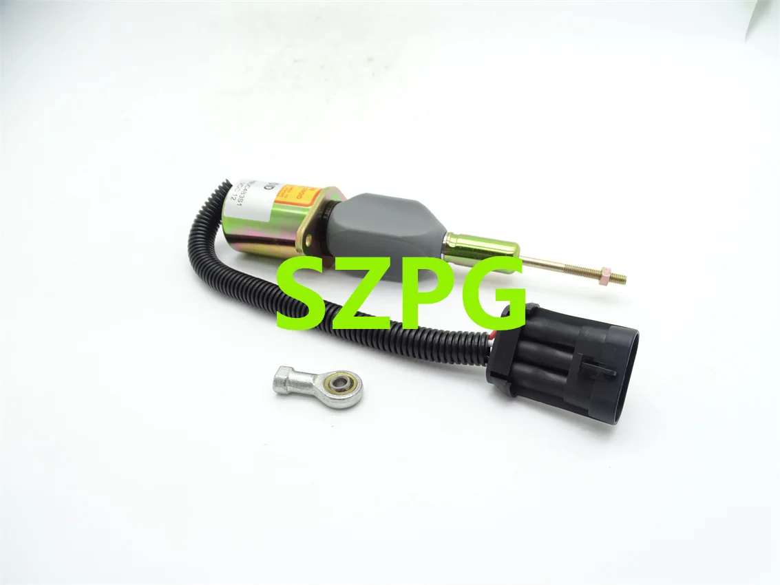 

New OE 1751ES-12A6UC4B3S1 Fuel Shutdown Solenoid Valve for New Holland Tractor SA-4160