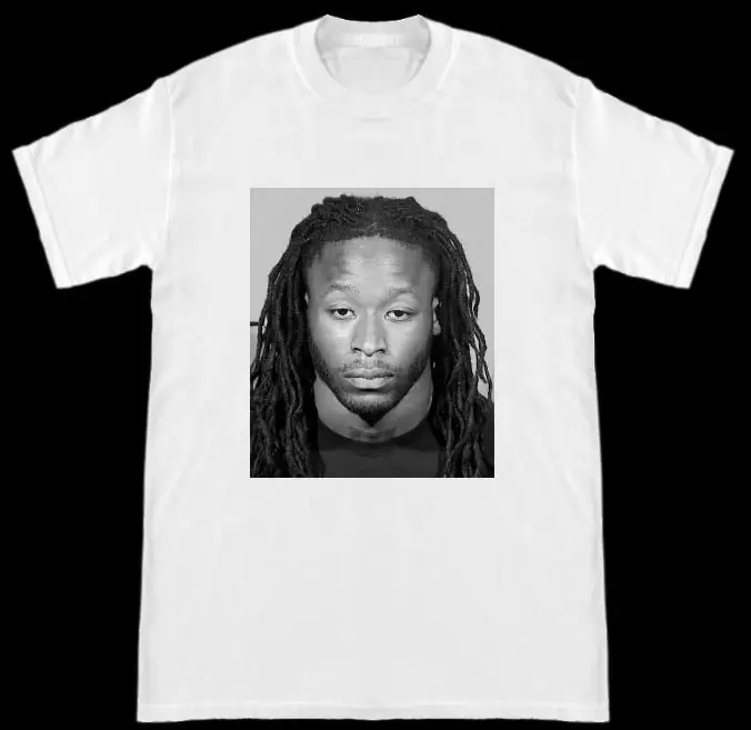 Alvin Kamara Mugshot T Shirt