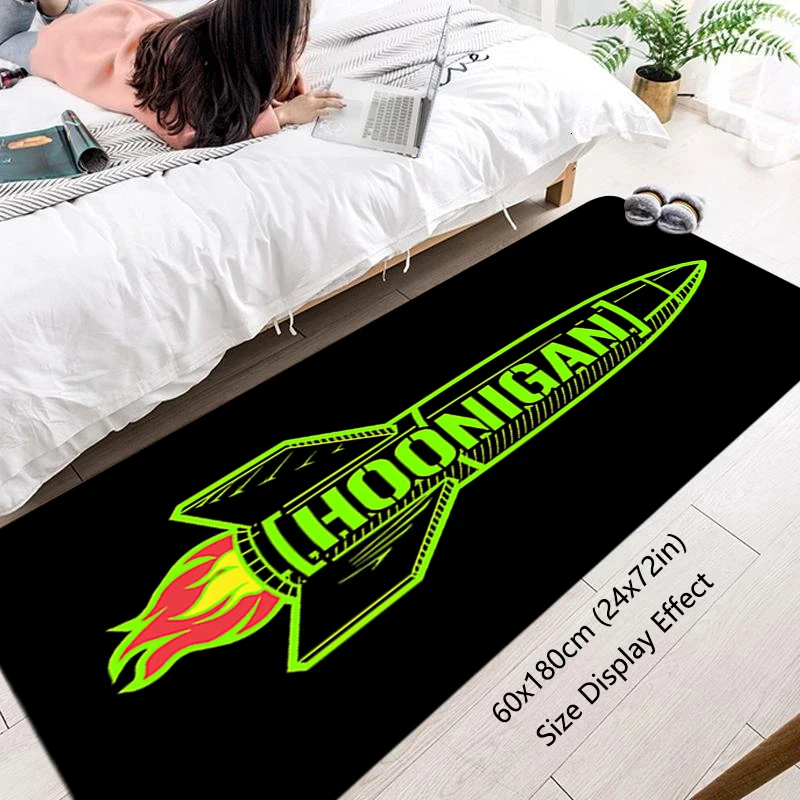 인테리어 룸 플로어 매트 도어매트 후니건스 HNGs 미끄럼 방지 발 매트 현관용 주방 카펫 침실 침대 옆 매트 홈 데코