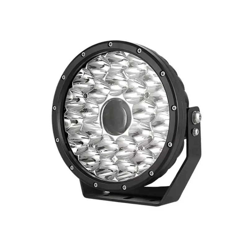 Car 12000lm Ultra Bright Off-Road Laser Emitting Diode Running Truck Round Spotlight 4x4 7 