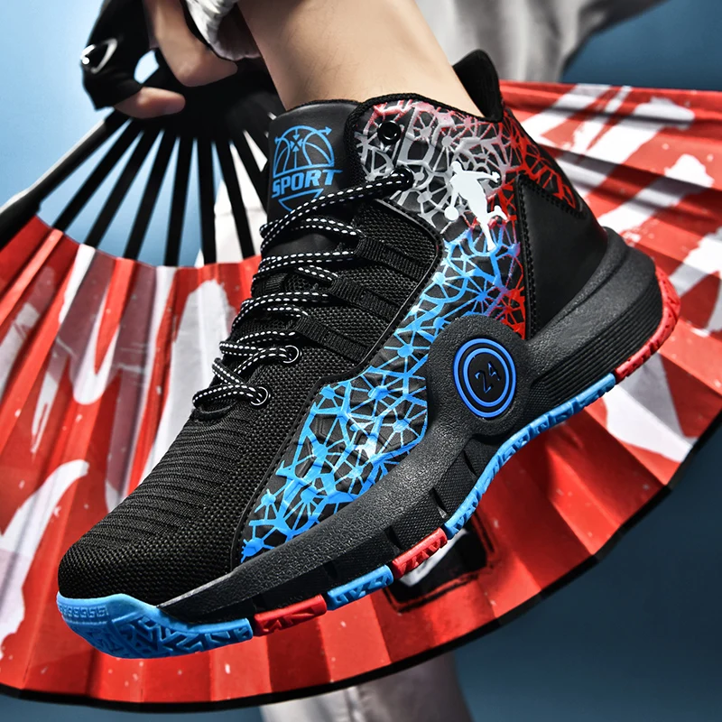 

Новые дышащие, износостойкие, высококачественные, высокоэластичные детские баскетбольные кроссовки. Детская повседневная обувь. Очень хорошее качество.