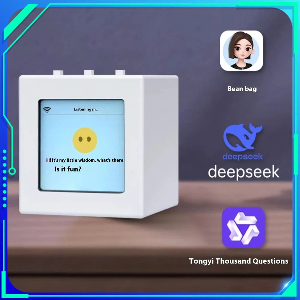 

Xiao Zhi Mini Ai Robot With Screen Intelligent Robot ESP32 Support Deepseek Personalized Custom Robot Expression Electronic Pet
