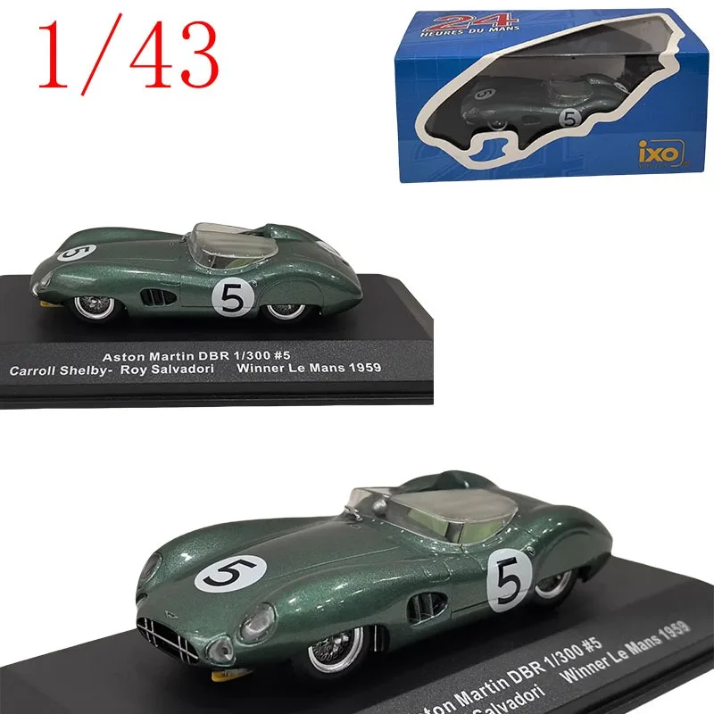 

IXO Diecast 1/43 Scale ‌Aston Martin DBR1/300 #5 24 Hours of Le Mans Race Car 2m Alloy Car Model Toys for Boys Gift