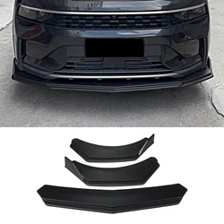 Dla Lynk&Co 01 2021 2023 2024 Zderzak przedni Dolna warga Spoiler Dyfuzor Body Kit Upgrade Tuning Deflektory Ochraniacze Akcesoria